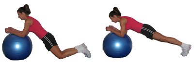 How To Do Planks With An Exercise Ball