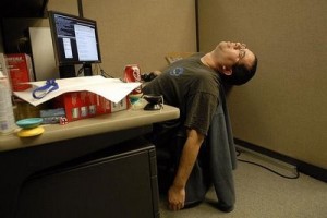 desk job death