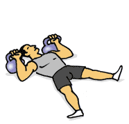 Kettlebell press