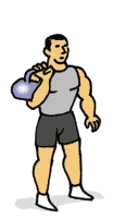 kettlebell jerk