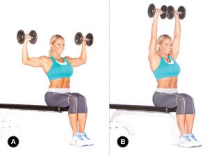 how to get a v shape