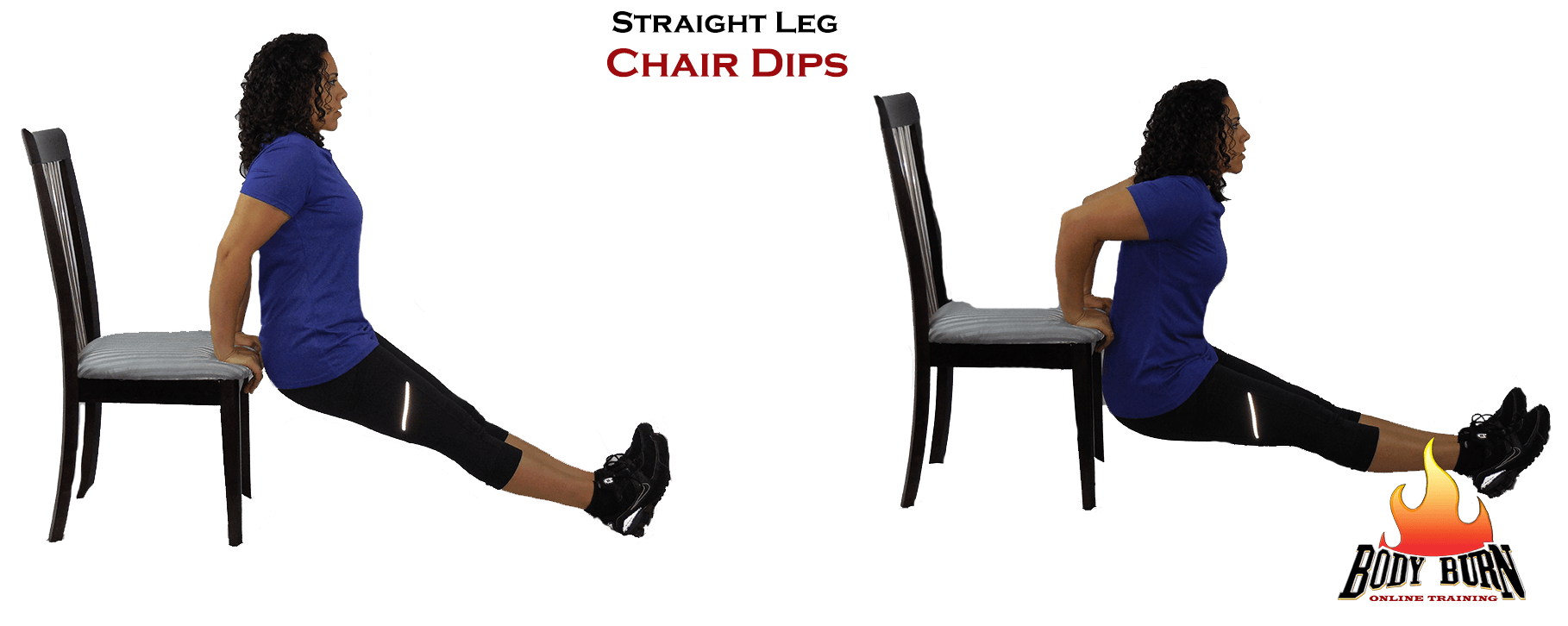 Exercise of the Week Straight Leg Chair Dip Fit Tip Daily