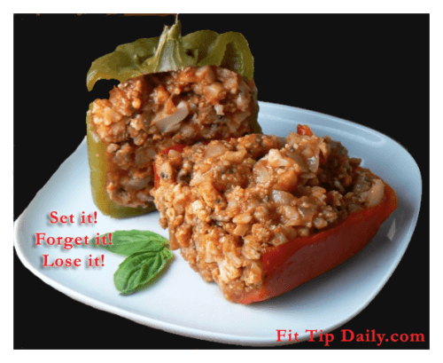 Low Carb Recipe Monday - Stuffed Paleo Peppers - Slow Cooker Style ...
