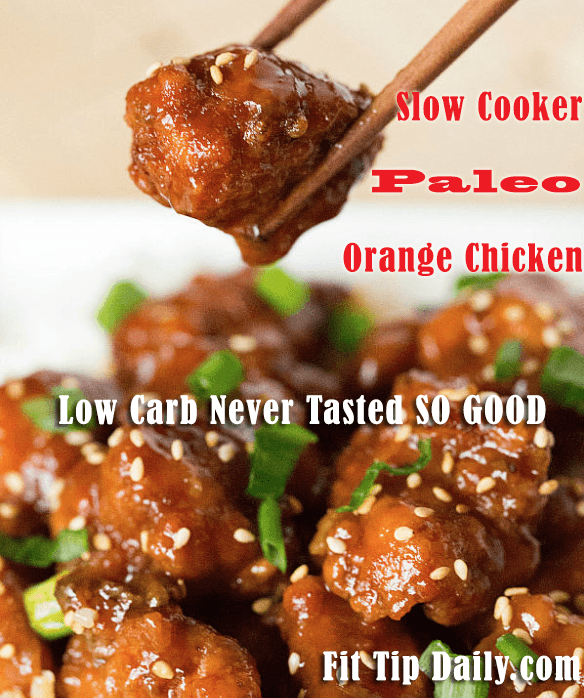 Low Carb Recipe Monday - Slow Cooker Paleo Sesame Chicken - Fit Tip ...