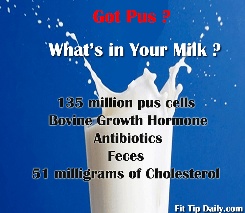 Toss It Pus Cells in Your Dairy Fit Tip Daily